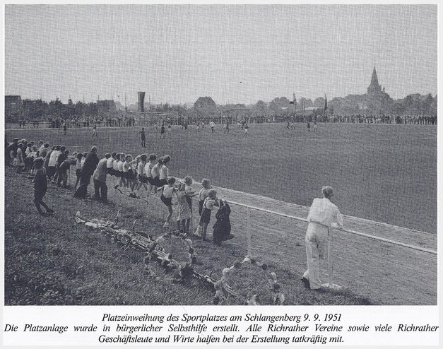Platzeinweihung 1951